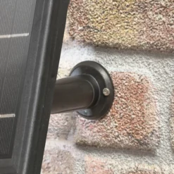 Hängende Solar-Dekokugel Ø 25 cm mit 180 bernsteinfarbenen LEDs