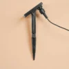 Lächelnder Solar Schneemann Fred