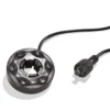 LED Lichtring 12 - 24 VDC mit 6 LEDs, RGB bunt