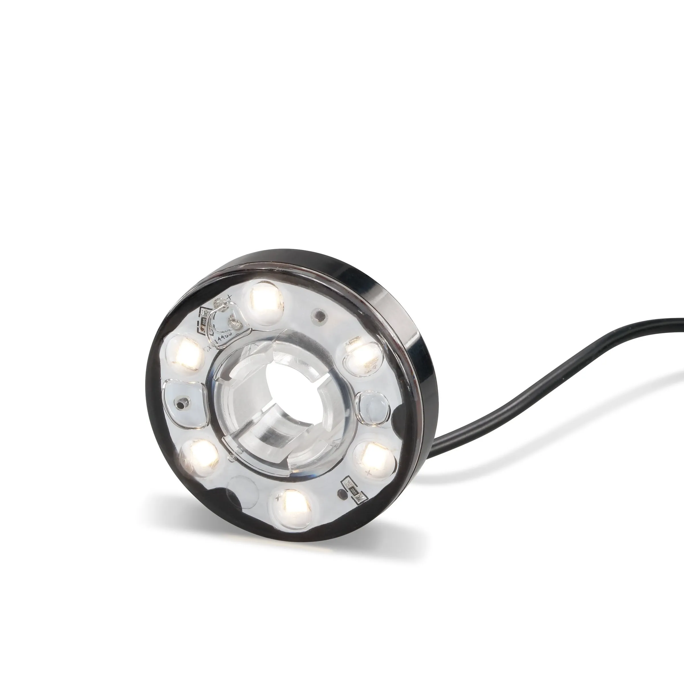 LED Lichtring 5 - 7 VDC mit 6 LEDs, warmweiß