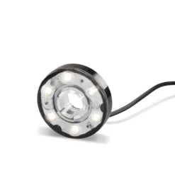 LED Lichtring 9 - 14 VDC mit 6 LEDs, warmweiß