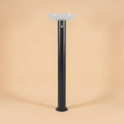 Moderne Solar-Sockelleuchte Linus 90 cm mit Bewegungssensor