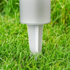 Moderne Solar Standleuchte Pole Light 30 cm DuoColor