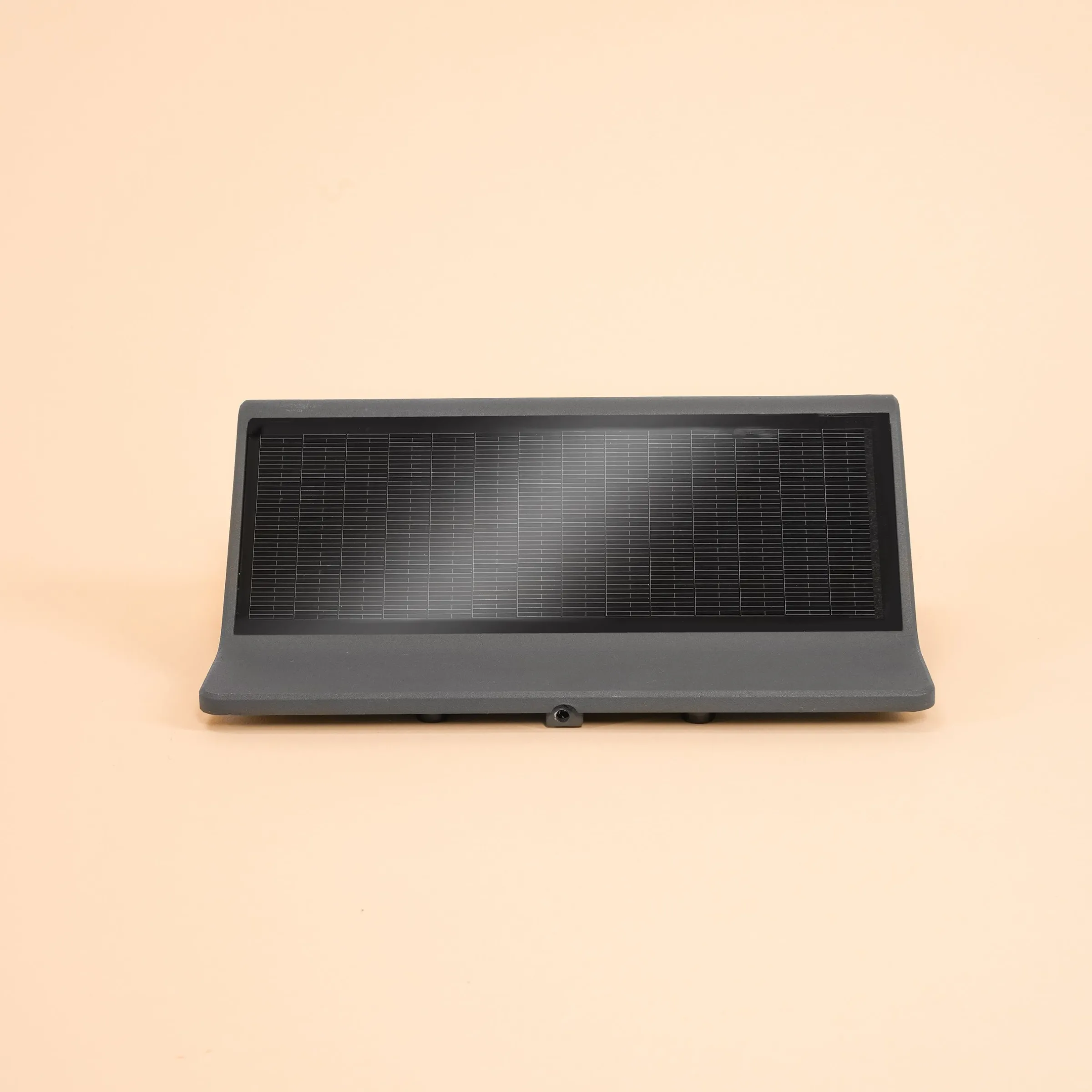 Moderne Solar Wand- & Schilderleuchte AluLine, schwarz