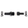 Schlauchverbinder 3/4" - 19 mm, inkl. 2 Schlauchschellen