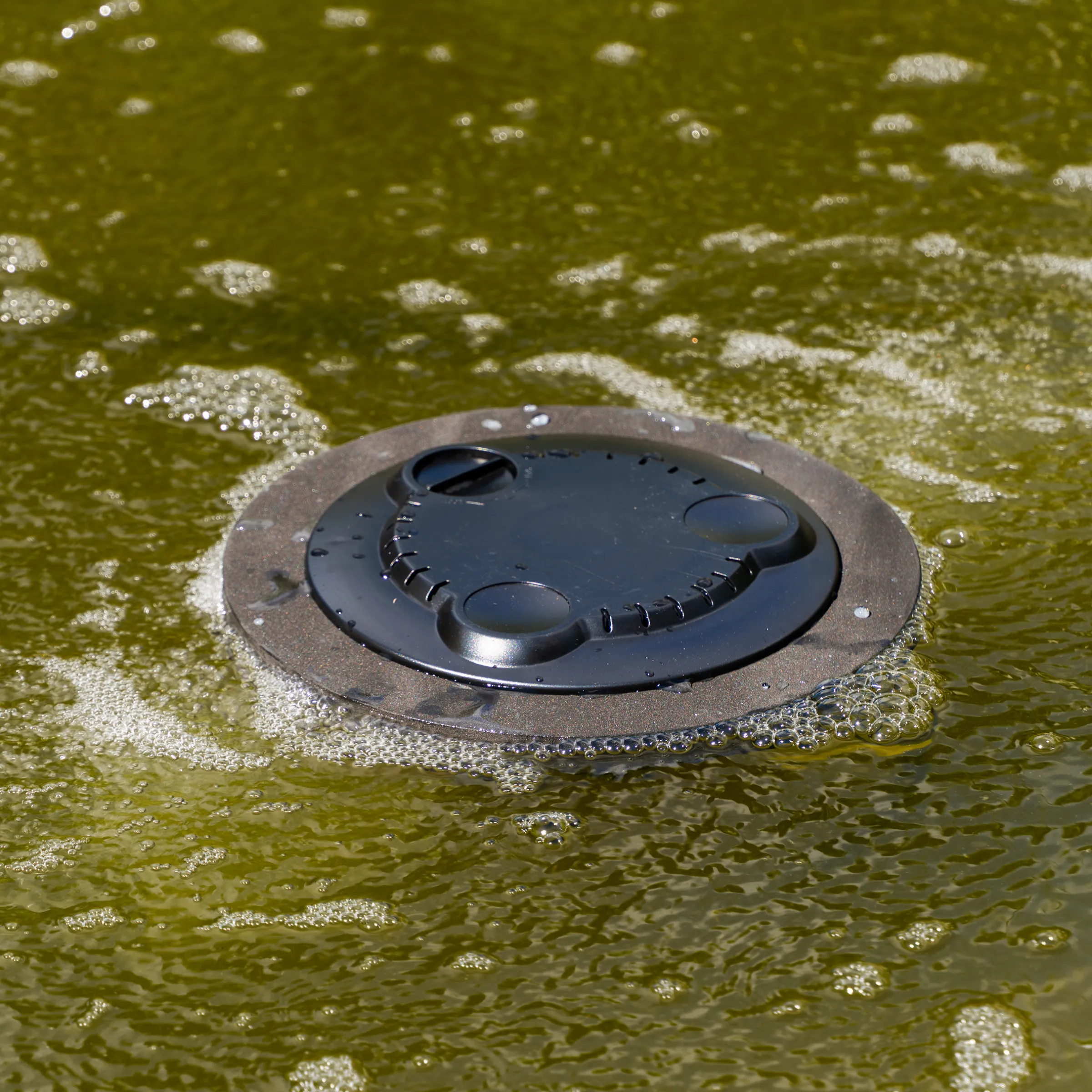 Schwimmender Solar Fischteichbelüfter 50/1000