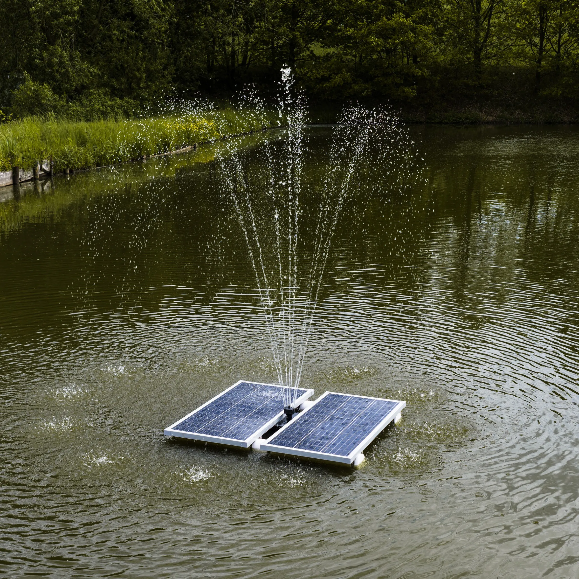 Schwimmender Solar Fischteichbelüfter 160/5000
