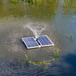 Schwimmender Solar Fischteichbelüfter 160/5000