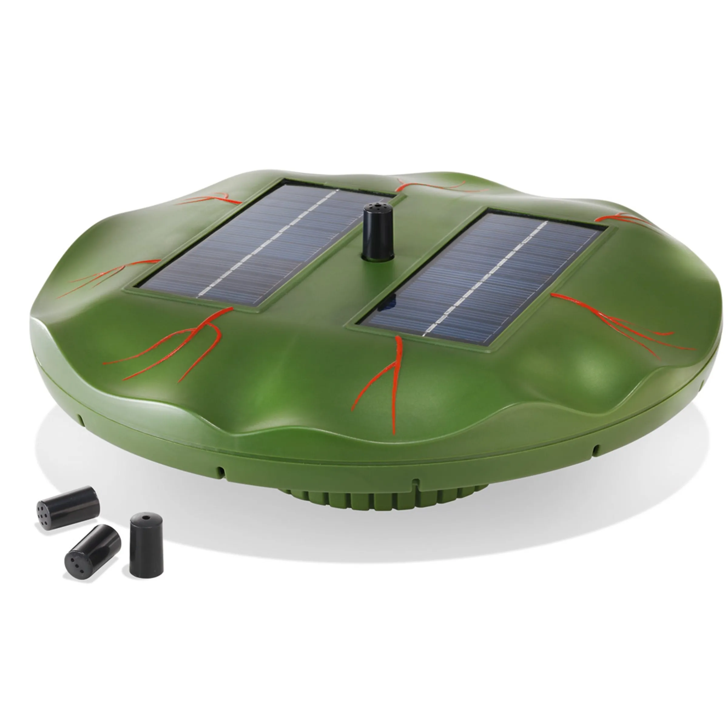 Schwimmendes Solar-Wasserspiel Seerose