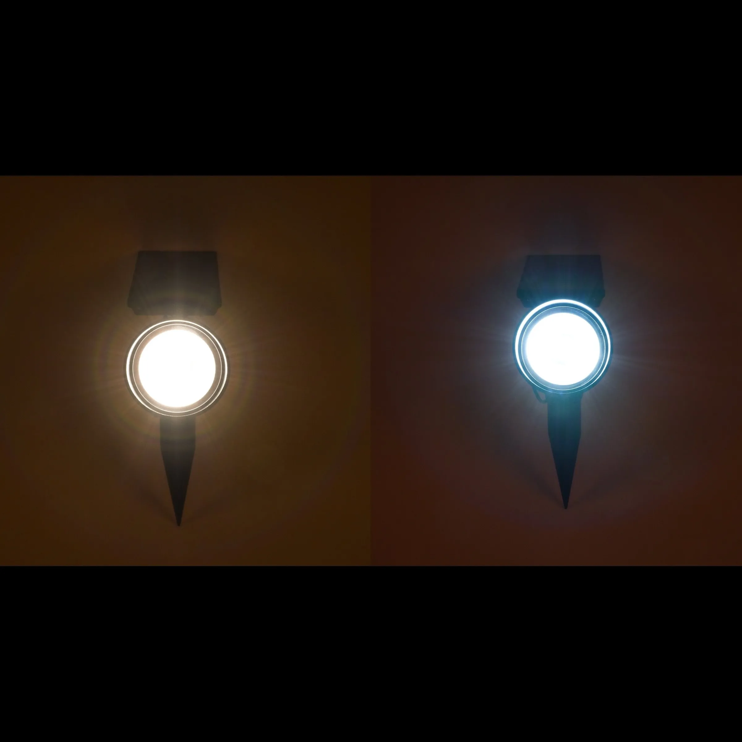 Solar Bodenstrahler Superspot "Duo Color" im Alugehäuse