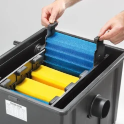 Solar Durchlauffilter-Set 100/4200 mit 24 Ah LiFePO4-Akkuspeicher