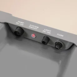 Solar Durchlauffilter-Set 100/4200 mit 24 Ah LiFePO4-Akkuspeicher