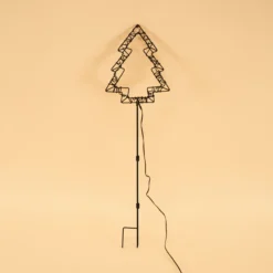 Solar Gartenstecker Weihnachtsbaum mit 60 warmweißen LEDs