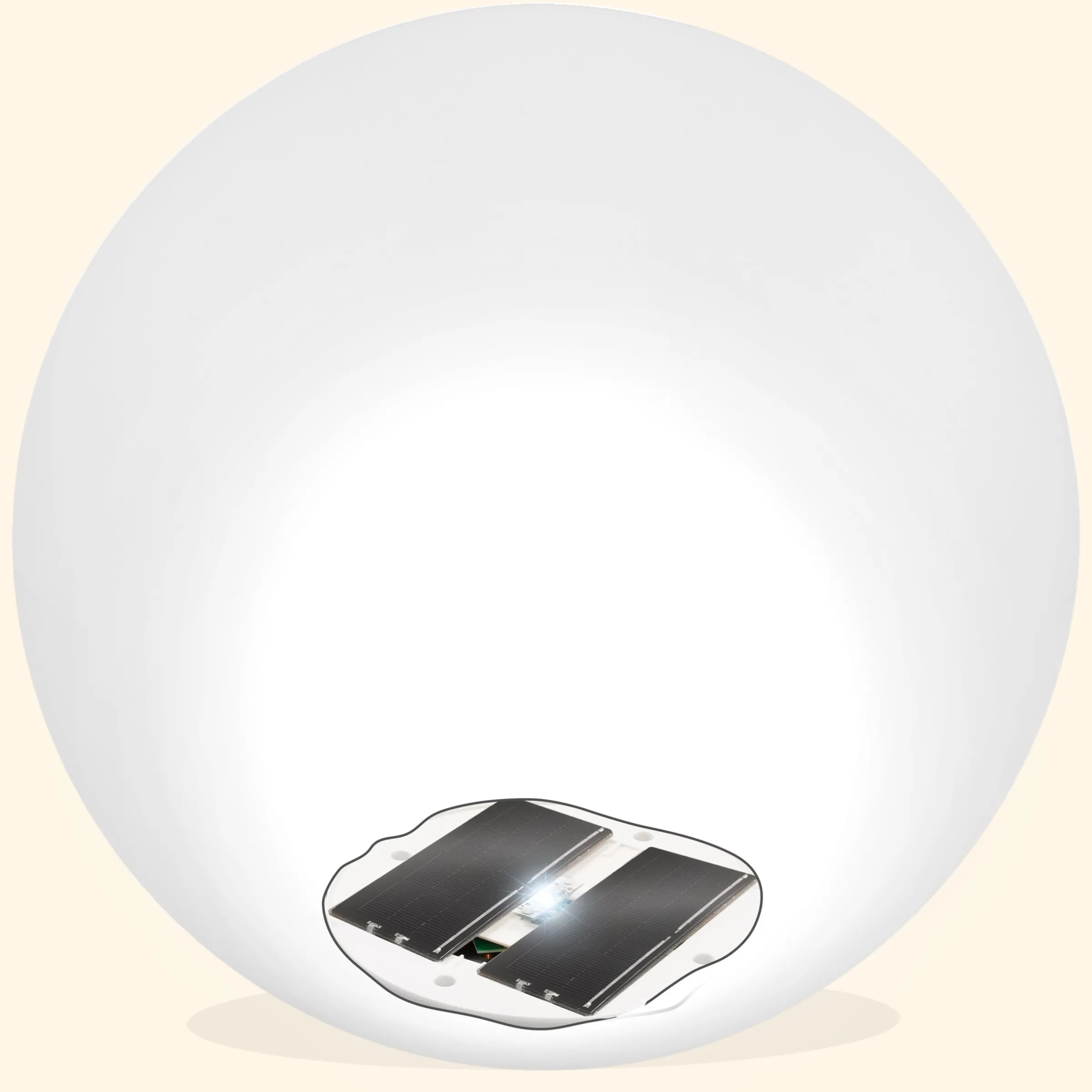 Solarkugel Basic ⌀ 40 cm mit 7 Lichtfarben
