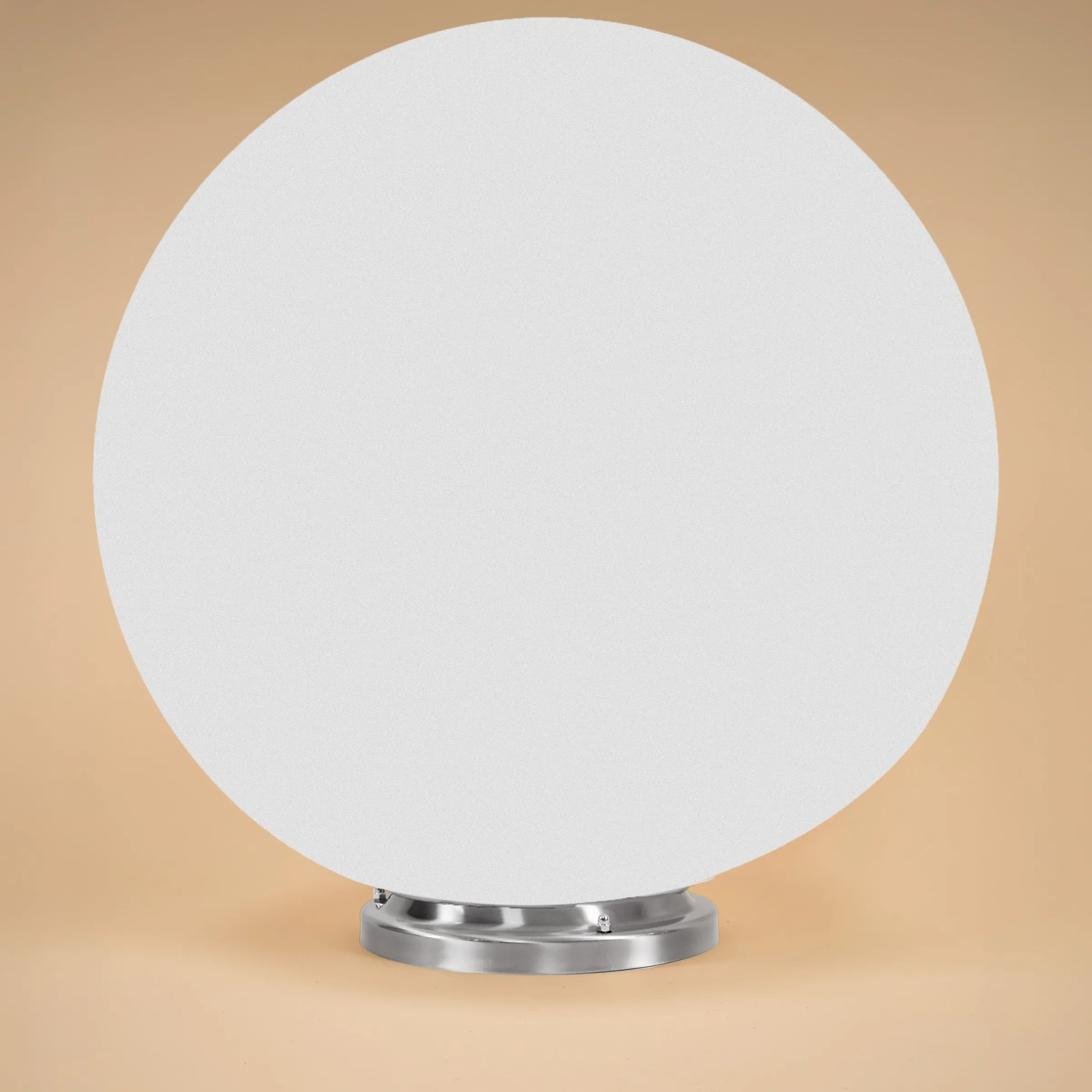 Solarkugel Liana ⌀ 50 cm mit Edelstahlsockel und Fernbedienung