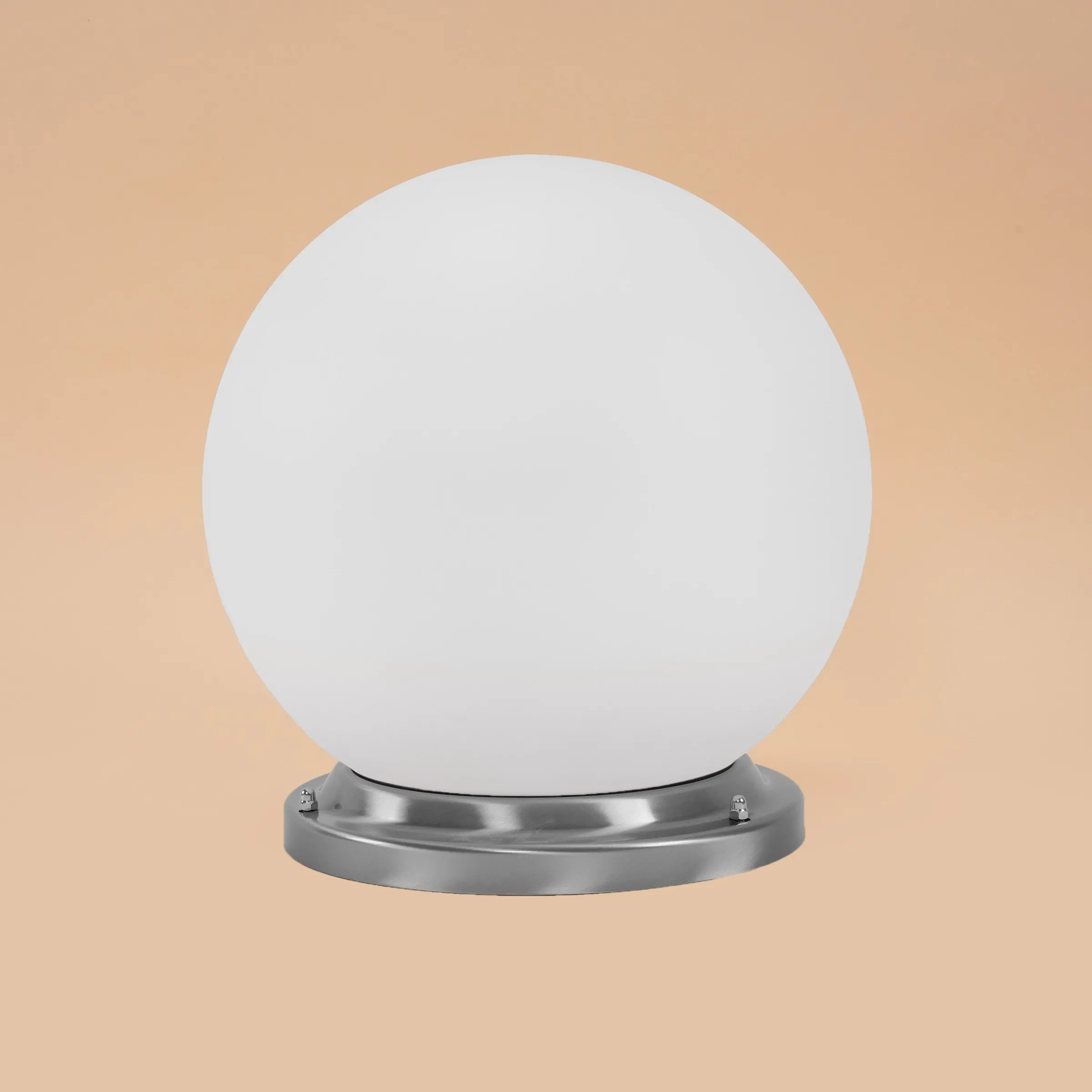 Solarkugel Liana ⌀ 30 cm mit Edelstahlsockel und Fernbedienung
