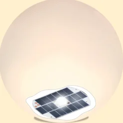 Solarkugel Liana ⌀ 40 cm mit Fernbedienung