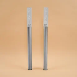 Solar LED Steckleuchtenset Twins 2er Set hellweiß