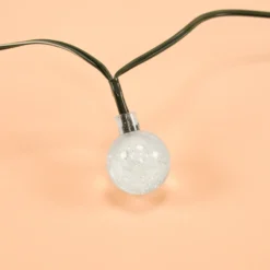 Solar Lichterkette BubbleBalls mit 30 warmweißen LEDs