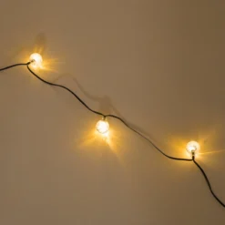 Solar Lichterkette BubbleBalls mit 30 warmweißen LEDs