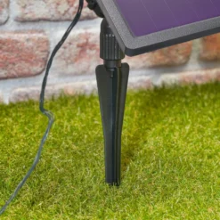 Solar Lichterkette mit 200 bernsteinfarbenen LEDs