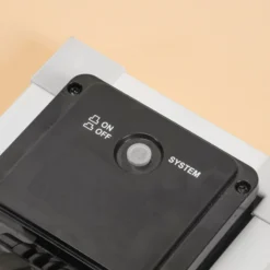 Solar Lichterkette mit 200 warmweißen LEDs und transparenten Kabel