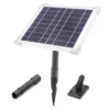 Solarmodul 6 Wp / 8 V mit Akkuspeicher Stecker 2-polig rund