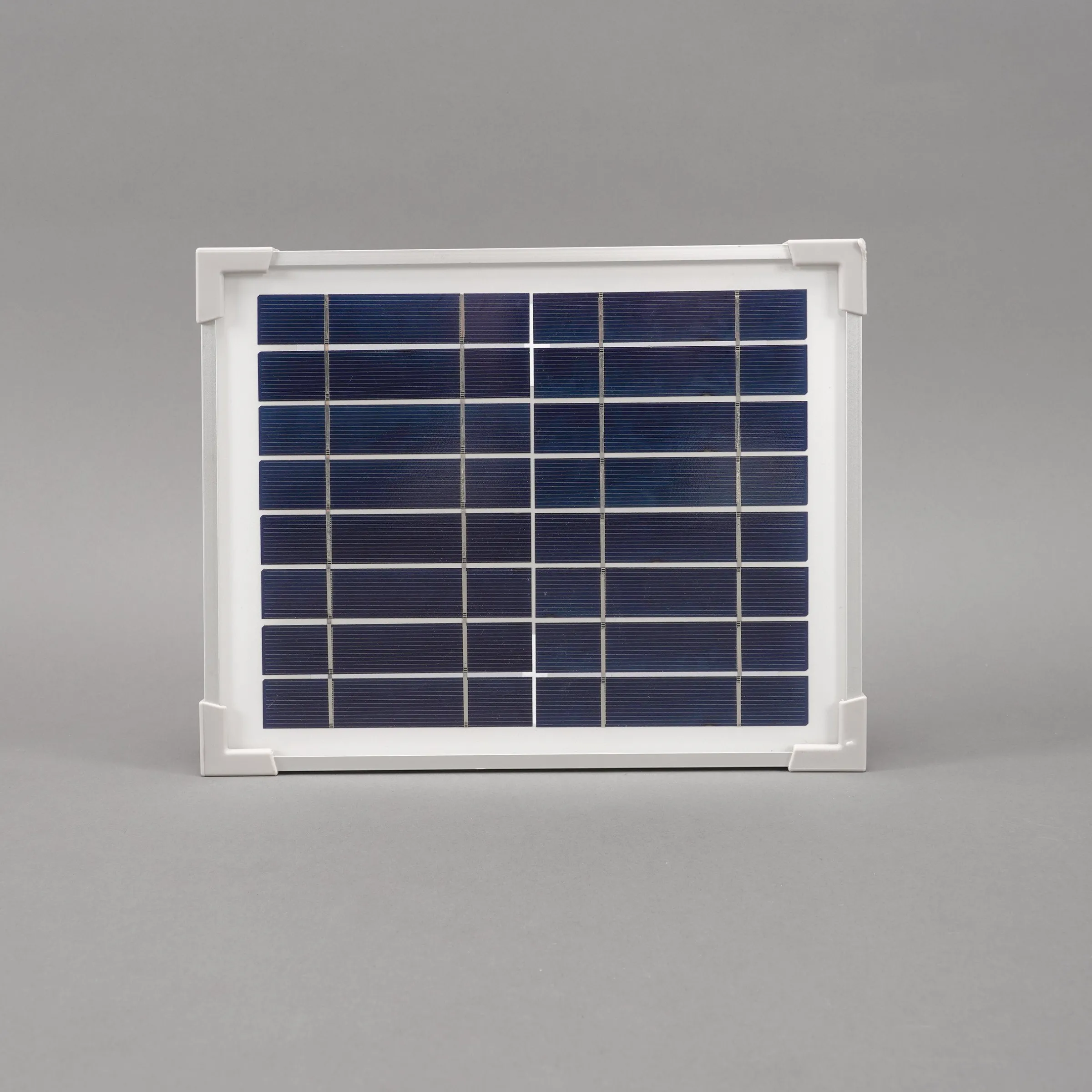 Solarmodul 5 Wp / 8 V mit Stecker 2-polig rund