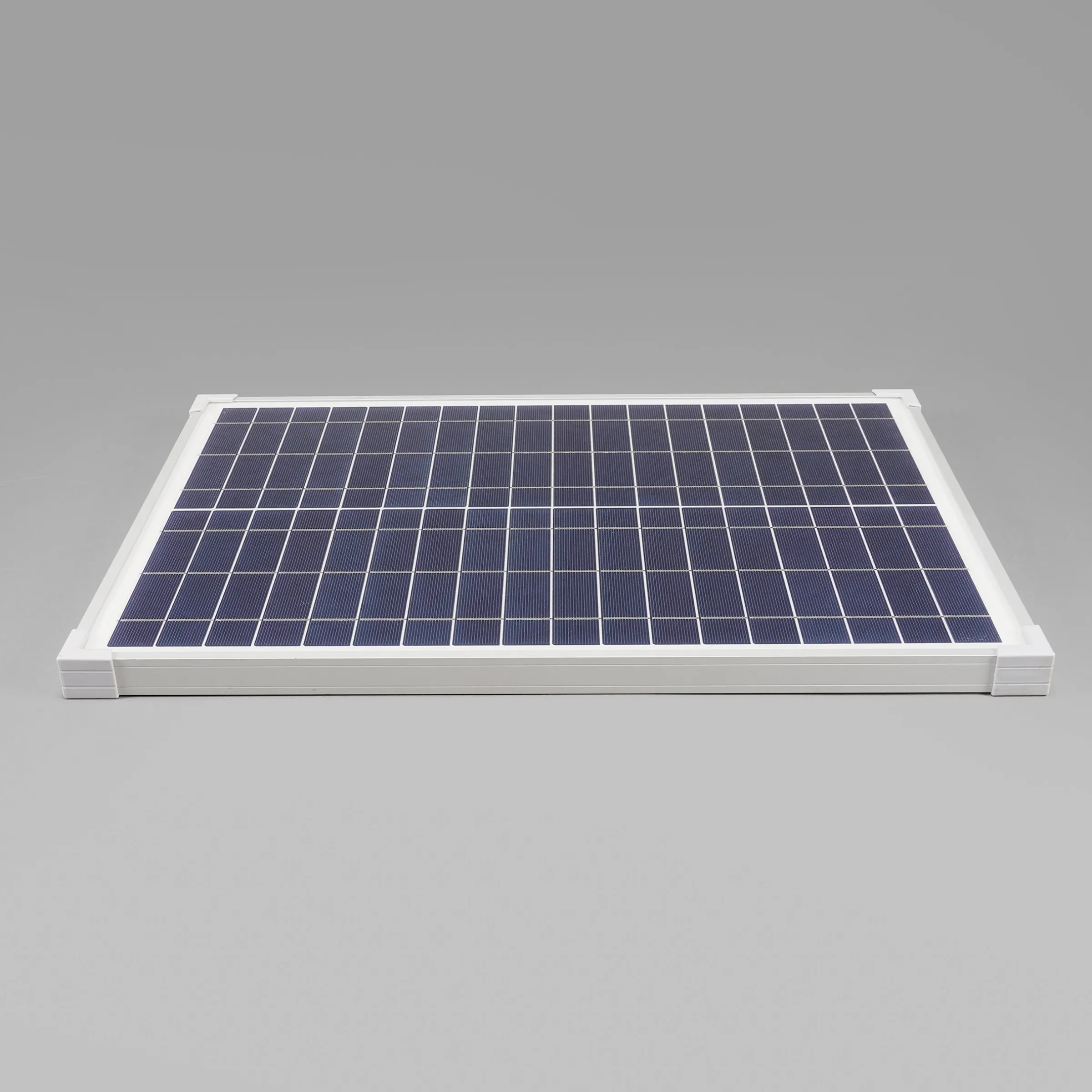 Solarmodul 25 Wp / 18 V mit Stecker 2-polig groß