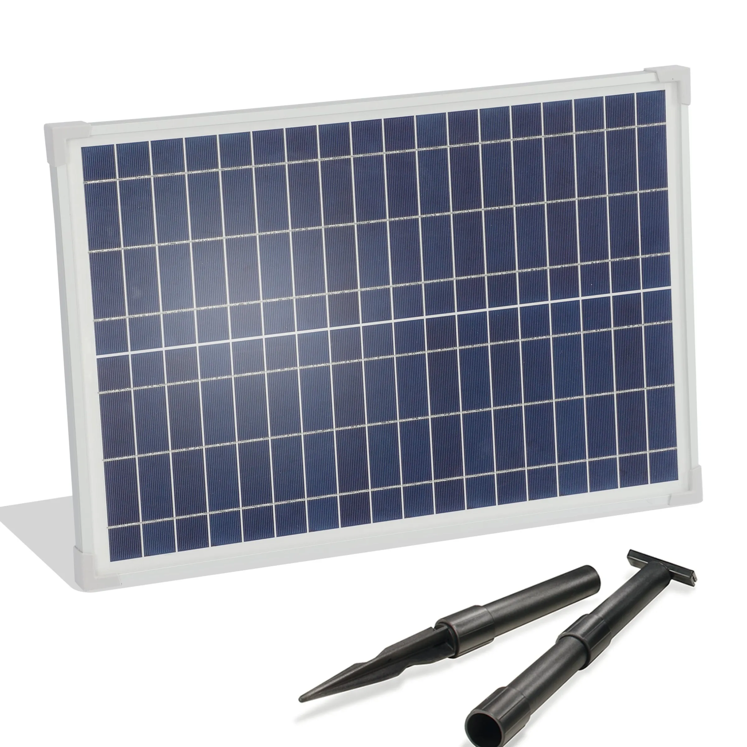 Solarmodul 25 Wp / 18 V mit Stecker 2-polig klein