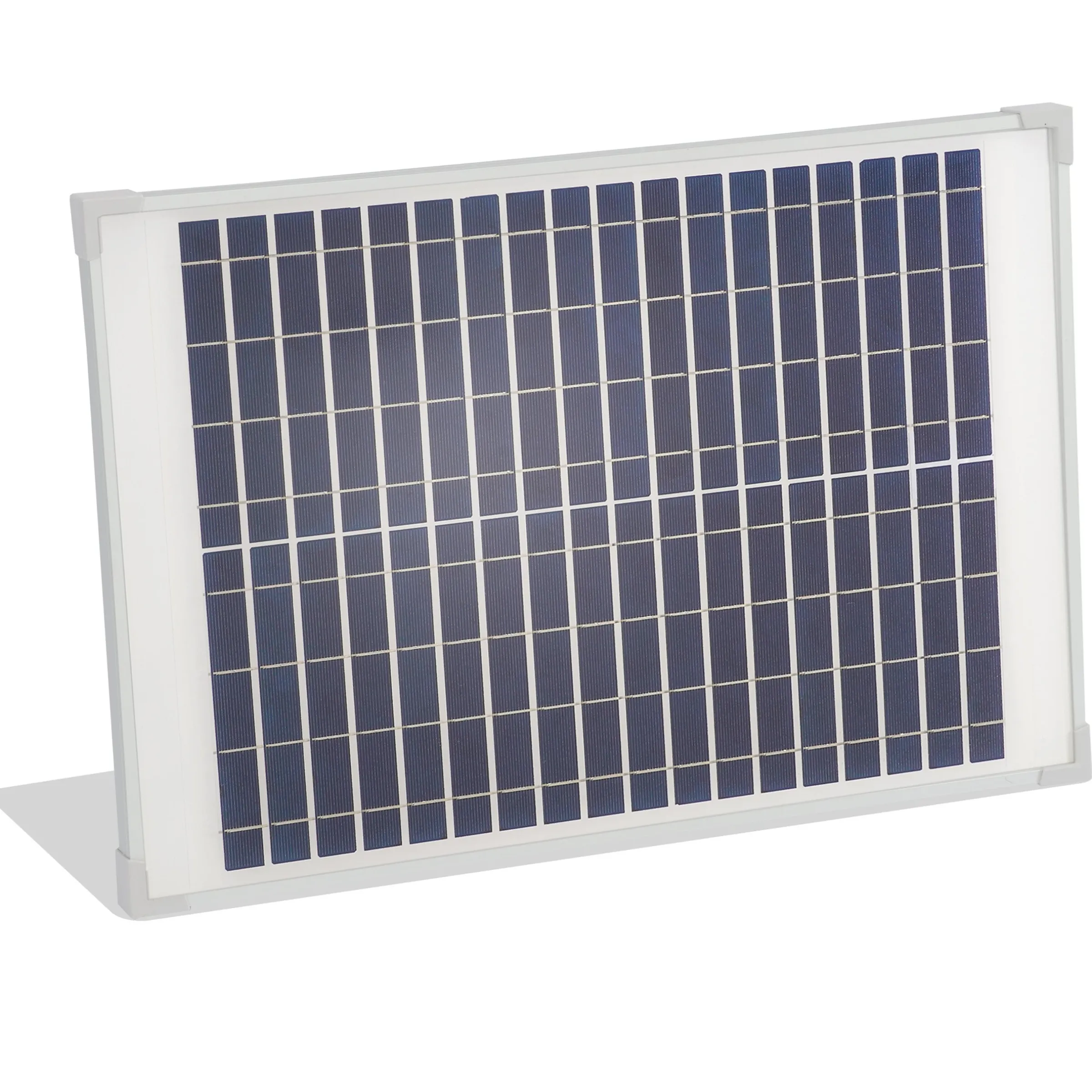 Solarmodul 20 Wp / 18 V mit Stecker 2-polig groß