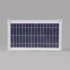 Solarmodul 8 Wp / 8 V mit Stecker 2-polig rund - neues Modell