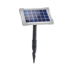 Solarmodul 2 Wp / 6 V mit Stecker 2-polig rund - neues Modell