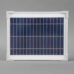 Solarmodul 6 Wp / 8 V mit Stecker 2-polig rund
