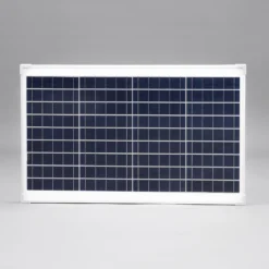 Solarmodul 35 Wp / 18 V mit Stecker 2-polig groß