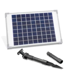 Solarmodul 10 Wp / 18 V mit Stecker 2-polig klein