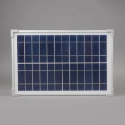 Solarmodul 12 Wp / 12 V mit Stecker 2-polig klein
