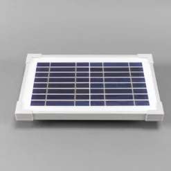 Solarmodul 3,5 Wp / 8 V mit Stecker 2-polig rund