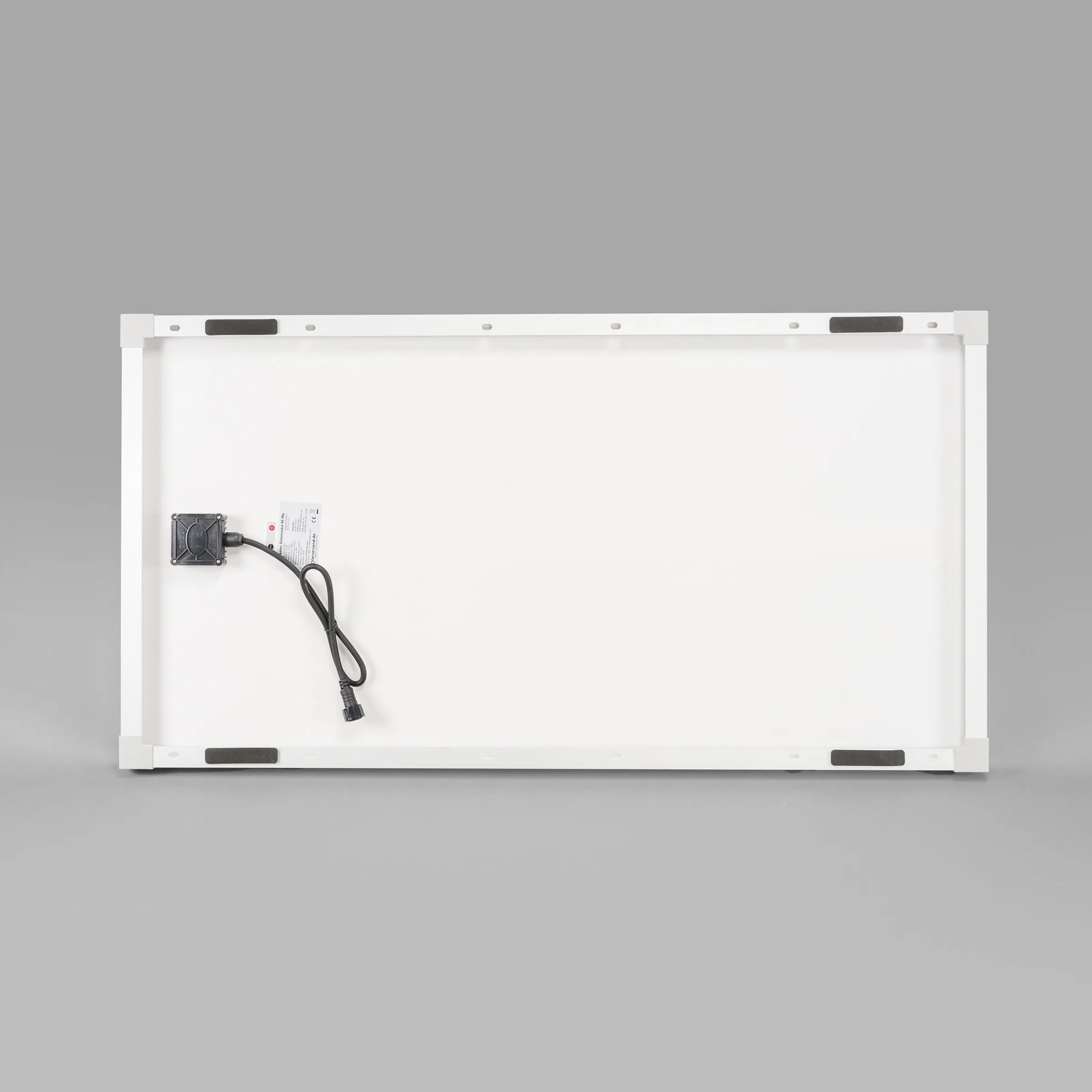 Solarmodul 80 Wp / 18 V mit Stecker 2-polig groß