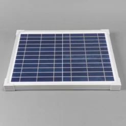 Solarmodul 12 Wp / 12 V mit Stecker 2-polig klein - neues Modell