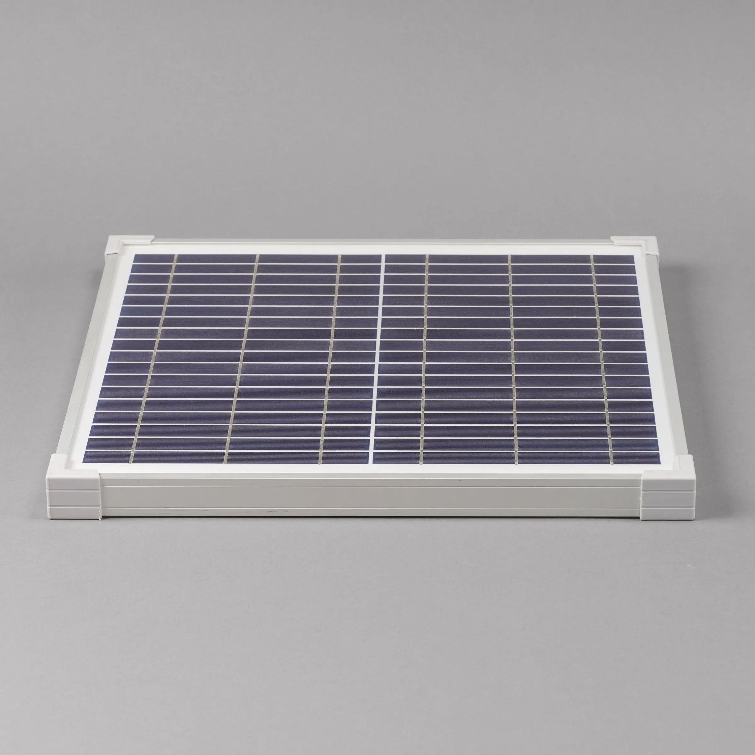 Solarmodul 15 Wp / 18 V mit Stecker 2-polig klein - neues Modell