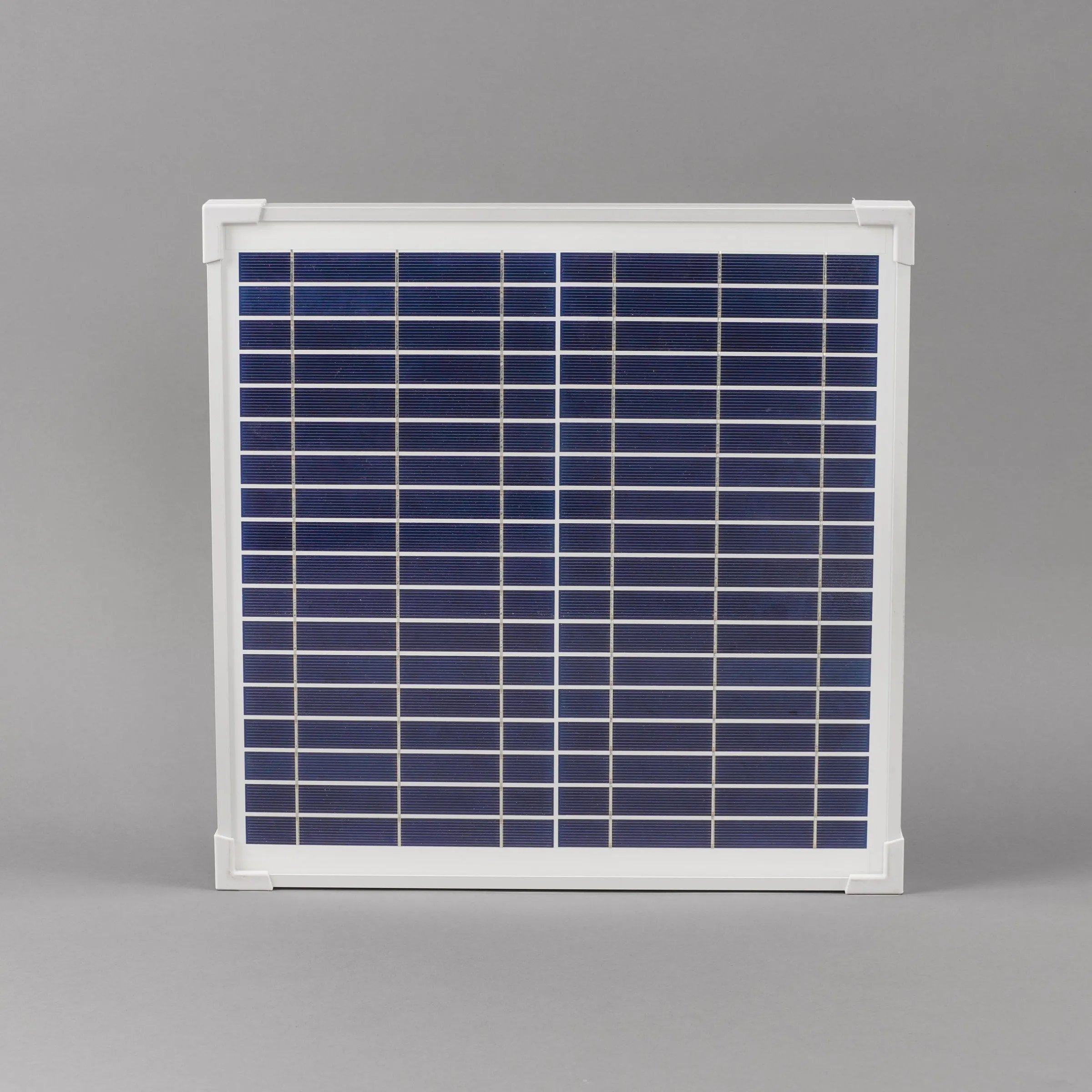 Solarmodul 15 Wp / 18 V mit Stecker 2-polig klein - neues Modell