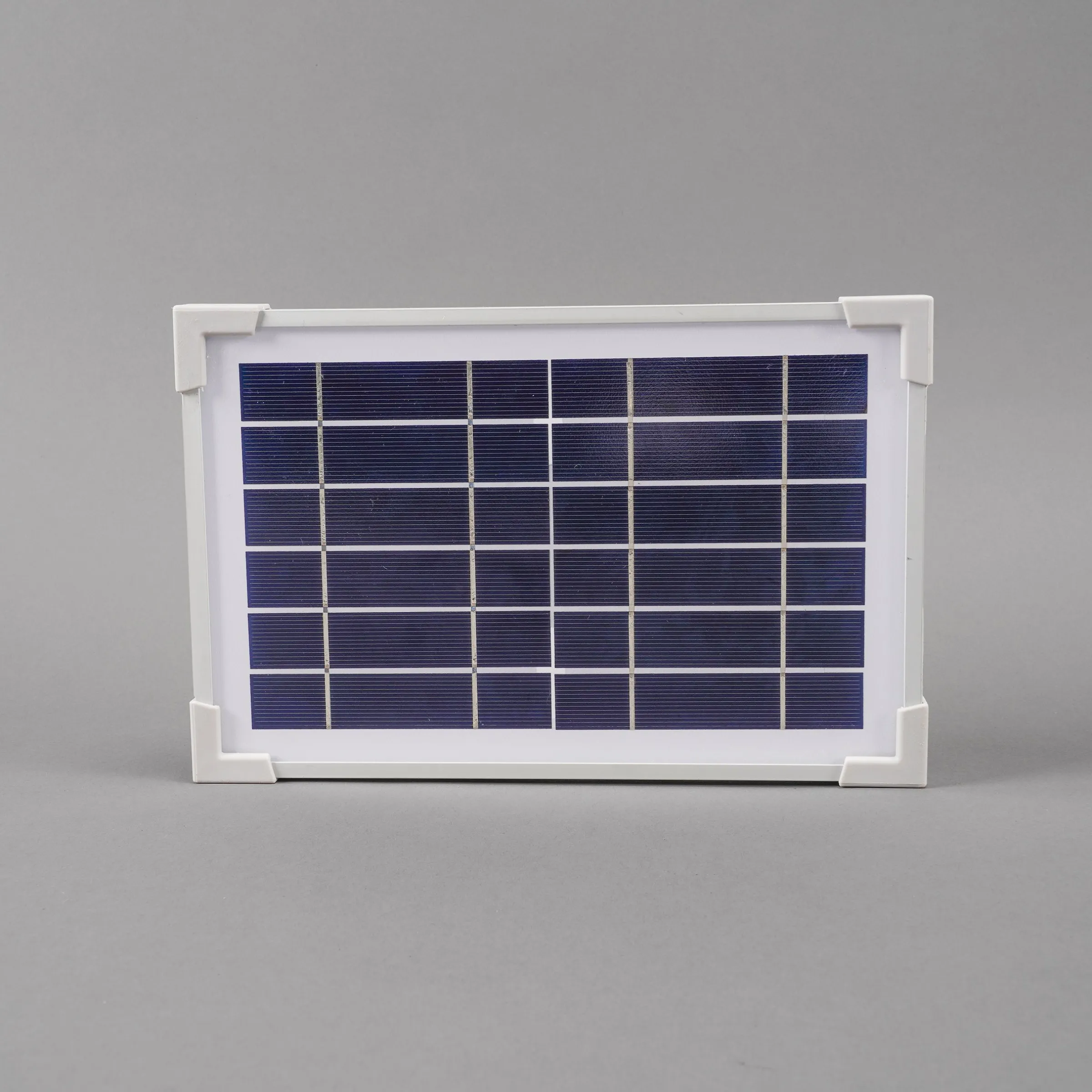 Solarmodul 3,5 Wp / 6 V mit Stecker 2-polig rund