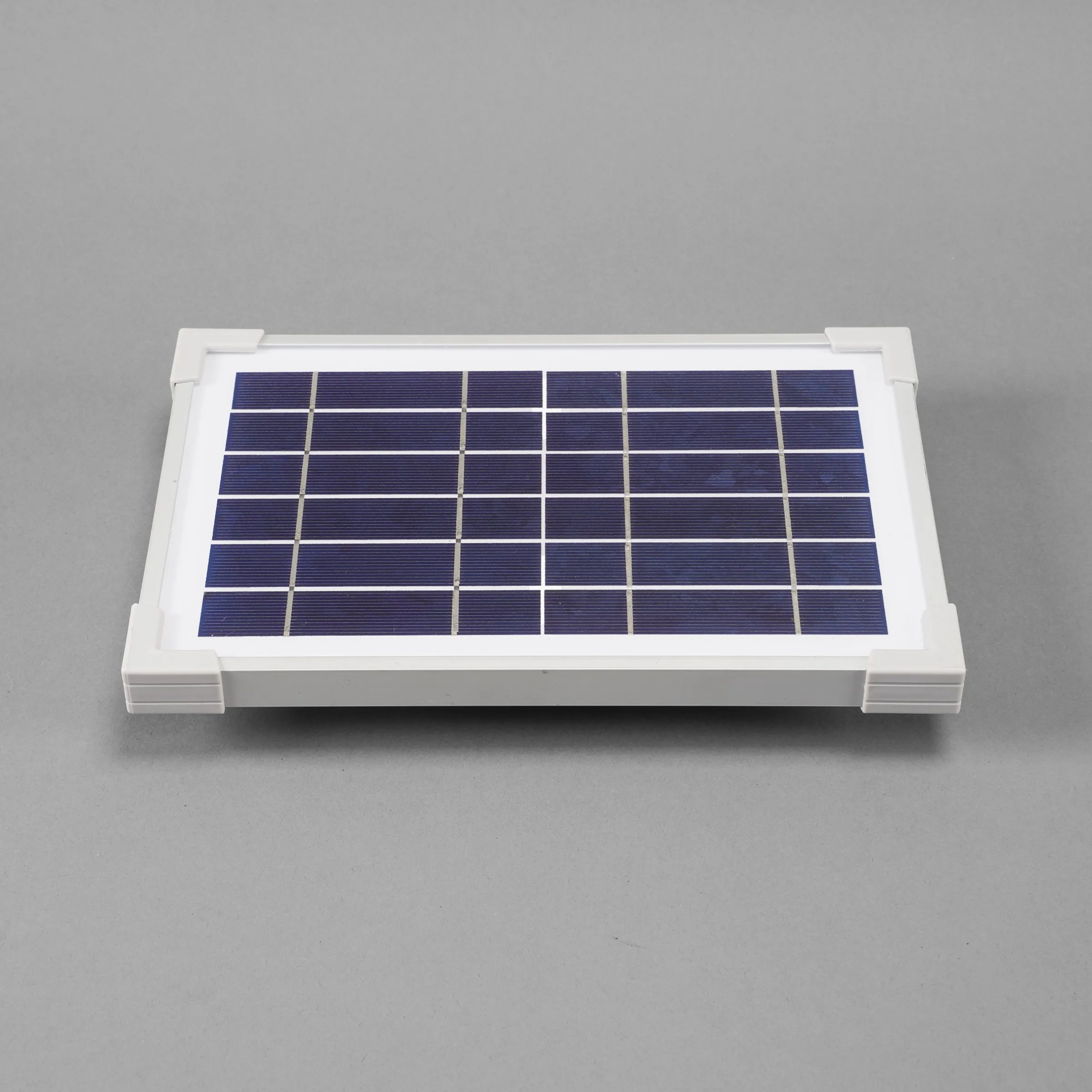 Solarmodul 3,5 Wp / 6 V mit Stecker 2-polig rund