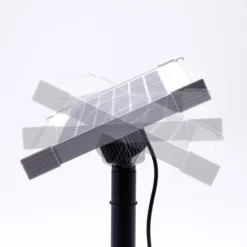 Solarmodul 3,5 Wp 12 V Stecker 2-polig rund inkl. Halterung