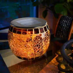 Solar Mosaik-Tischleuchte Brilliant ⌀ 13 cm