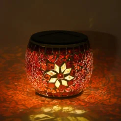Solar Mosaik-Tischleuchte Brilliant ⌀ 13 cm