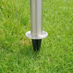 Solar PIR-Standleuchte Lena 45 cm aus Edelstahl