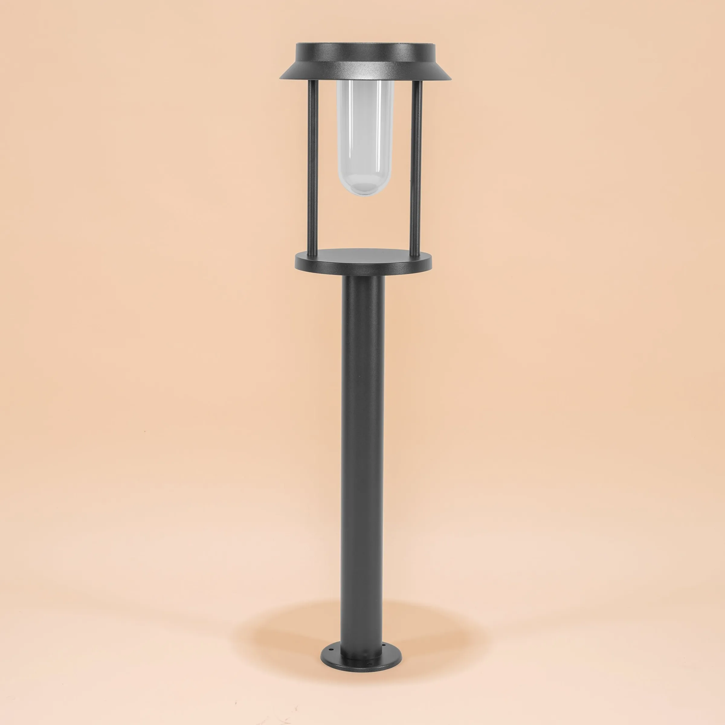 Solar Pollerleuchte Svenja 73 cm, schwarz