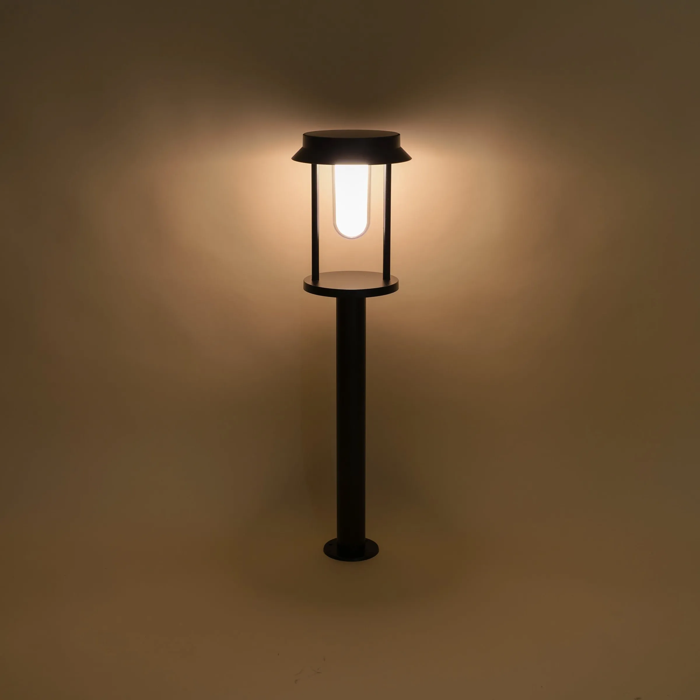 Solar Pollerleuchte Svenja 73 cm, schwarz